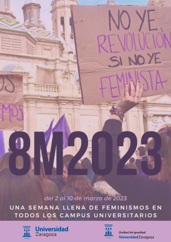 Actividad 8M Teruel Cartel 8M